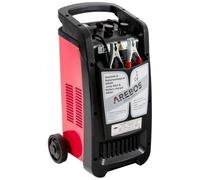 AREBOS Aide au Démarrage Chargeur de Batterie | 8000W | Mobile et avec Poignée Pratique | avec Minuteur