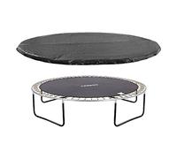 Arebos Bâche de Trampoline Ø 244/305/366/430 cm Noir indéchirable & résistant aux UV Bâche de Protection Contre Les intempéries Protection du Trampoline Couverture de Pluie
