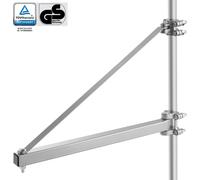AREBOS bras pivotant support mural 1000 kg | 180° pivotant pour treuil à câble