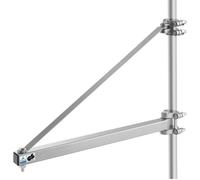 AREBOS Bras Pivotant Support Palan 1000kg 750mm Treuil palan de 180°