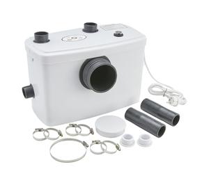 Arebos Broyeur Sanitaire | Pompes de Relevage | 600W | pour WC, Lavabo, Douche Pompe Eaux Usées | 100l/m | blanc