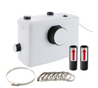 AREBOS Broyeur sanitaire pour WC, lavabo, douche Pompe eaux usées 600W