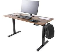 AREBOS Bureau à hauteur réglable électriquement 120x60 cm
