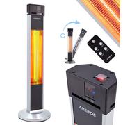 AREBOS Radiateur infrarouge Chauffage radiant terrasse intérieur et extérieur
