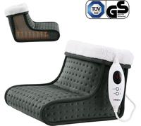 AREBOS Chauffe-pieds électrique Chauffage des pieds Soin des pieds à domicile Anthracite