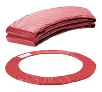 AREBOS Coussin de Protection pour Trampoline de Remplacement | Trampoline Couverture Rembourrage | Anti-déchirure | 183 cm |Rouge