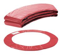 Arebos Coussin De Protection Pour Trampoline De Remplacement Trampoline Couverture Rembourrage Résistant Aux Intempéries Et Uv Anti-Déchirure Rouge 183 Cm