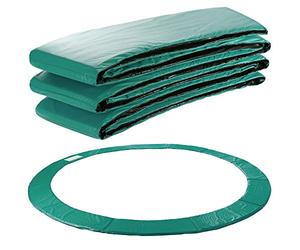 Arebos Coussin de Protection pour Trampoline de Remplacement | Trampoline Couverture Rembourrage | résistant aux intempéries et UV | Anti-déchirure | 366 cm | 6 Couleurs