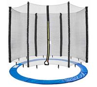 AREBOS Coussin de Protection pour Trampoline 305 cm + Filet pour 6 tiges