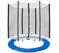 Arebos Coussin de Protection pour Trampoline + Filet / 244, 305, 366, 396, 430, 460 et 490 cm