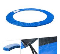 AREBOS Coussin Trampoline Ø487 cm 20 mm Protection UV-Résistant Sécurisé Bleu