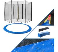 AREBOS Coussin de Protection pour Trampoline 305 cm + Filet pour 6 tiges