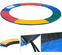 Arebos Coussin de Protection pour Trampoline de Remplacement | Trampoline Couverture Rembourrage | résistant aux intempéries et UV | Anti-déchirure | Colorée 396 cm