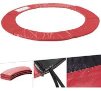 AREBOS Couverture de rebord de trampoline Ø457 cm Rouge | UV-résistant & imperméable