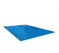 Arebos Couverture Solaire à Bulles pour Piscine | Rectangulaire | Bleu | 6 x 4m 400 µ-microns