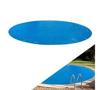 Arebos Couverture Solaire à Bulles pour Piscine | Ronde | Bleu | 3,6 m | 400 µ-microns | Polyethylen