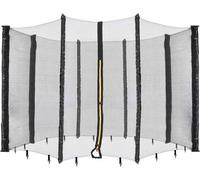 Arebos Filet de sécurité pour trampoline | Ø 366 cm | 8 barres | Filet de rechange | Filet de pêche|Filet de pêche|Résistant aux UV