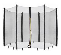AREBOS Filet de Sécurité pour Trampoline 244 cm Noir