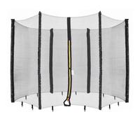 AREBOS Filet de sécurité Trampoline Ø 305 cm 6 piquets Résistant aux UV