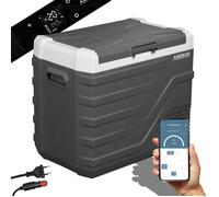 Arebos Glacière à compresseur 43 litres | Glacière électrique avec Commande APP pour Refroidir, congeler et Maintenir au Chaud | Réfrigérateur jusqu'à -20 °C | Glacière de Voiture avec Port USB