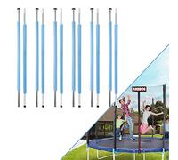 AREBOS Kit Complet de Barres de Filet 6 pièces | Barres de Filet pour Trampoline 6X 209 cm | avec Rembourrage en Mousse et Capuchons | Pièce de Rechange pour Trampolines de Jardin Ø 244-305 cm