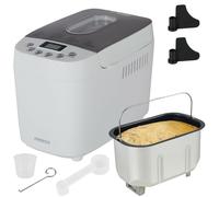 AREBOS Machine à Pain Pâte 3 Vitesses Minuteur 2 crochets de pétrissage LCD