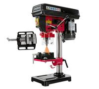 Arebos Perceuse à Colonne 500W | Laser Intégré | 5 Vitesses | Étau 13mm | Foreuse sur Pied Établi | Table Inclinable 45° | Mandrin 13mm | Perçage Bois Métal | Colonne Professionnelle