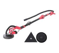 AREBOS Ponceuse Girafe | Ø 225 mm | Barre télescopique | Tête Pivotante (Double Pad)