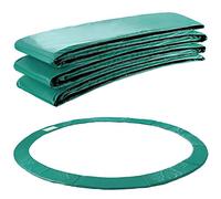 Arebos Protection de Ressort de Couverture de Bord de Trampoline | 457 cm | PVC et PE | résistant à la déchirure | 100% résistant aux UV