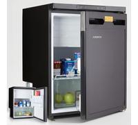 AREBOS Réfrigérateur à Compresseur 65L 12/24V avec Congélateur -20°C Camping