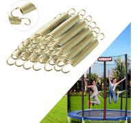 AREBOS Ressorts de Trampoline | Ressort de Traction | Ressort de Saut | Ressort de Compression | Ressort en Acier pour Trampoline | 215 mm 24 pièces