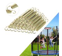 AREBOS ressorts pour trampoline | ressort de traction | ressort de saut | ressort de compression | ressort en acier pour trampoline | 215 mm 36 pièces