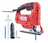 AREBOS Scie sauteuse 710 W, 3000 tr/min, 6 vitesses, pendulaire 3 niveaux, 45°