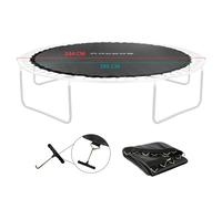 Arebos Toile de Trampoline Ø 195cm pour Trampoline Ø244cm, 48 Ressorts, Longueur 135mm