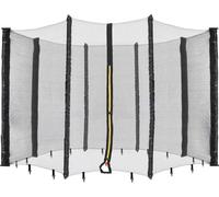 AREBOS Trampoline Filet de sécurité Ø366 cm, 8 barres, filet de remplacement résistant aux UV