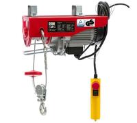 AREBOS Treuil Palan électrique | 200/400 kg|1000W|Treuil Palan à Chaine à Levier |Treuil palan à Ascenseur levage avec Télécommande