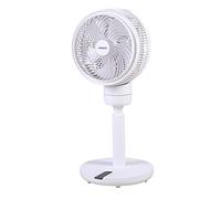 AREBOS Ventilateur 55W | Oscillation 3D | Ø 23cm | très silencieux | réglable en hauteur, avec 4 niveaux de puissance, minuterie & télécommande