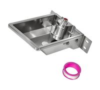 Arecobticy Abreuvoir automatique en acier inoxydable pour cheval, vache, âne, cheval