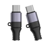 Arecobticy Adaptateur USB C vers auxiliaire avec technologie de décodage pour une reproduction sonore supérieure - Prise casque USB C vers