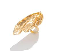 Arecobticy Anneaux simples réglables en forme de fleur - Texture en alliage - Convient pour les fêtes de mariage - En alliage ouvert, taille unique, Comme décrit, Comme décrit.