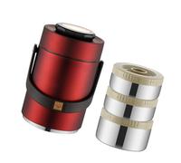 Arecobticy Bocal alimentaire portable empilable en acier inoxydable double couche isolé Bentos récipient pour repas chauds Boîte à déjeuner isotherme de voyage
