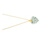 Arecobticy Collier artistique en forme de cœur coloré en acier inoxydable pour femme avec impression goutte d'huile pour une tenue décontractée, bijoux en acier inoxydable, taille unique, Comme décrit