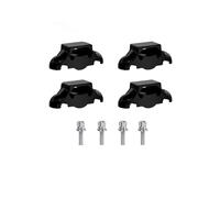 Arecobticy Coussinets de vélo intelligents pour vélo - Plaque de base - Adaptateurs de pieds pour balles de tennis - Fonctionnement silencieux - Tampons de vélo