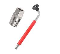 Arecobticy Ensemble de vélos multifonction comprenant un extracteur de manivelle pour une réparation rapide et rapide des manivelles de vélo en acier