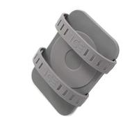 Arecobticy Étui de téléphone portable en silicone texturé adapté aux systèmes de fixation amplifiant le son - Design multi-poches - Étui de ceinture pour téléphone