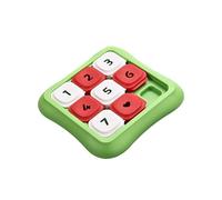 Arecobticy Jouet multicolore pour chien avec compartiments secrets à friandises colorées 9 grilles