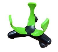 Arecobticy L'aide à l'exécution de basket-ball mobile à rotation complète aide à apprendre les approches de dribble avec un équipement d'entraînement de basket-ball d'équipe d'assistance ergonomique