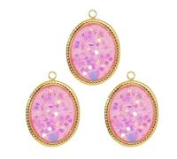 Arecobticy Lot de 3 colliers élégants avec pendentif tournesol en acier plaqué or pour femme, bijoux avec motif carte de tarot émaillée, collier en acier, taille unique, Comme décrit, Comme décrit