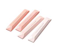 Arecobticy Lot de 4 rouleaux adhésifs double face rechargeables transparents 6 mm x 5 m pour scrapbooking, cartes, loisirs créatifs, 20 m au total