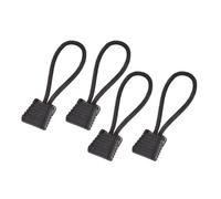 Arecobticy Lot de 4 supports de tuyau de plongée élastiques de rechange pour cordon de plongée, sangles d'arrimage faciles à utiliser